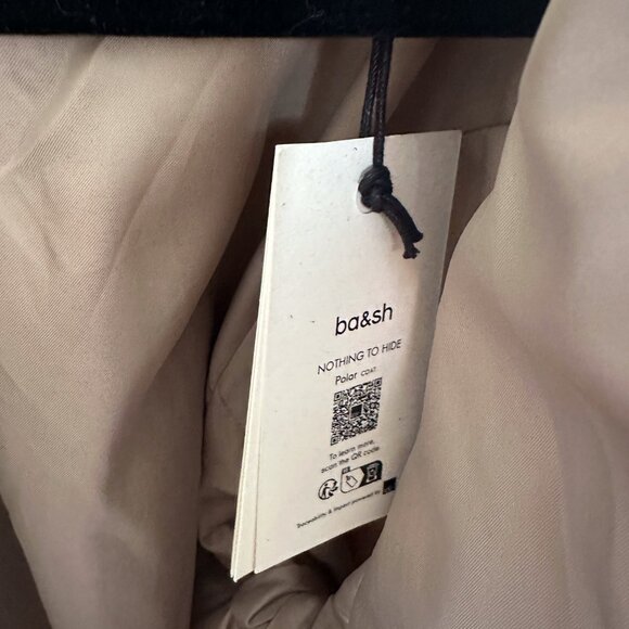 ba&sh POLAR midi-length trench coat | size 1 - Picture 8 of 11